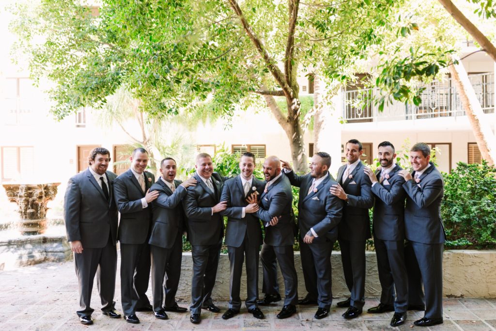 Arizona Grand Resort Wedding Groomsmen