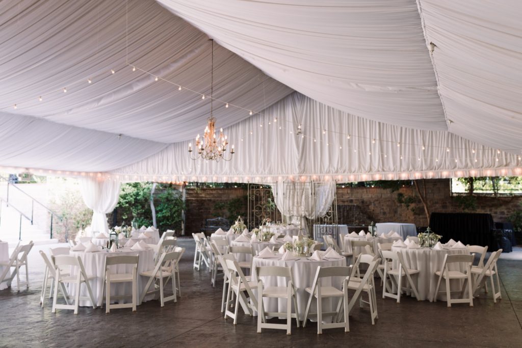 Stonebridge Manor Wedding in white tent