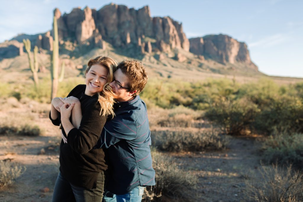 Superstition Mountains Fall Couple's Photos