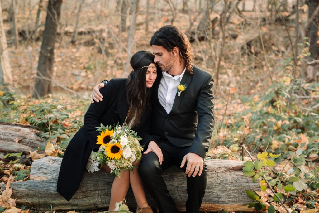 Sedona couple take a hike after elopement