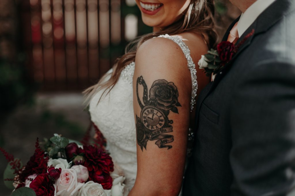 Mesa AZ Tattooed Couple get married