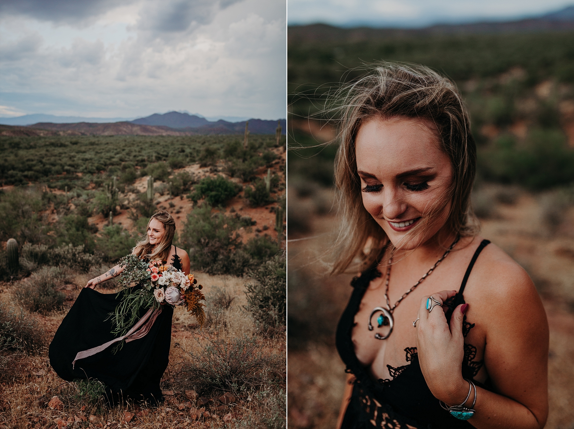 Coon Bluff moody free-spirited desert portraits Phoenix, Arizona