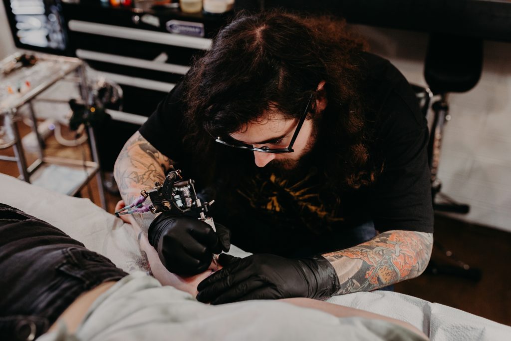 Anthony and Becca Golden Rule Tattoo