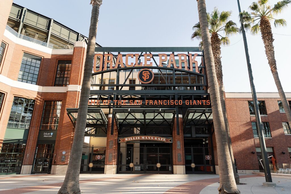 Entrance to Oracle Park