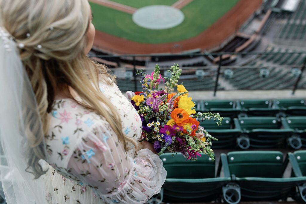 San Francisco Bride in Oracle Park
