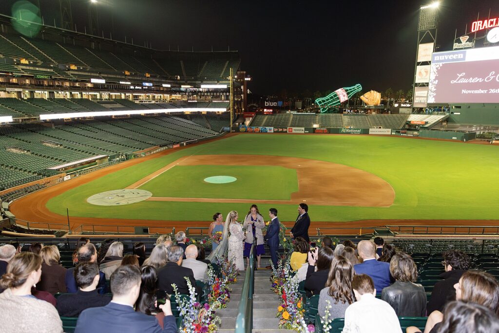 San Francisco Giants Stadium Ceremony