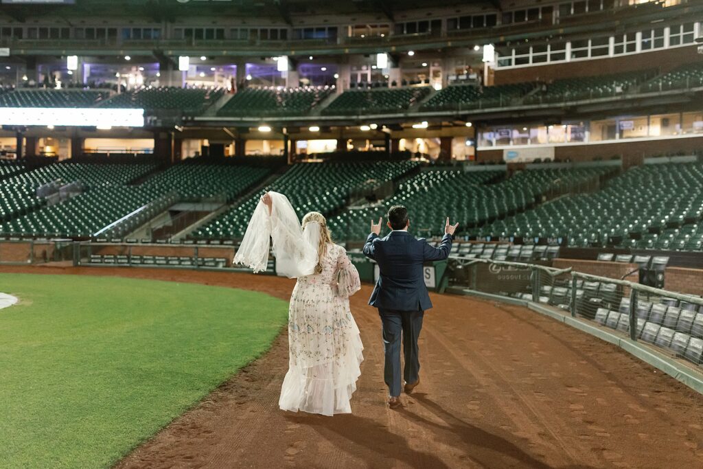 San Francisco Oracle Park Wedding Portraits