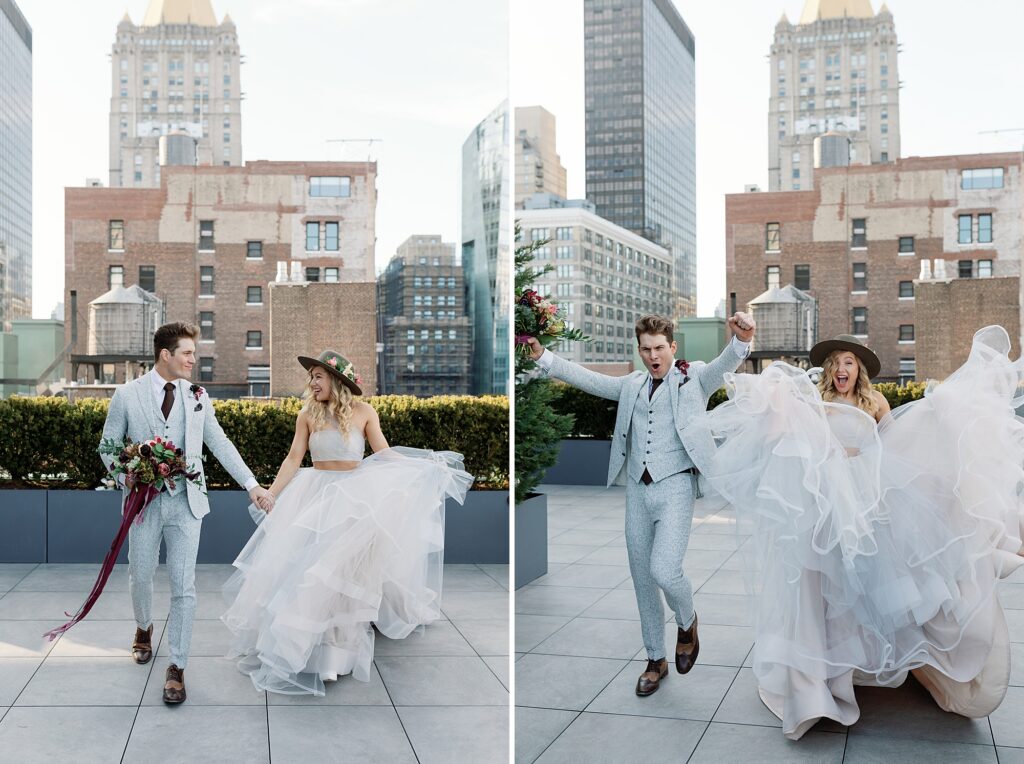 Hayley Paige photographed on rooftop