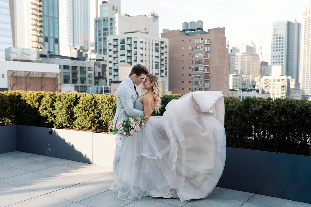 Styled Elopement in NYC with Hayley Paige