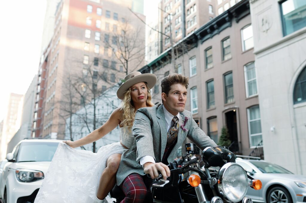Styled Elopement in NYC with Hayley Paige