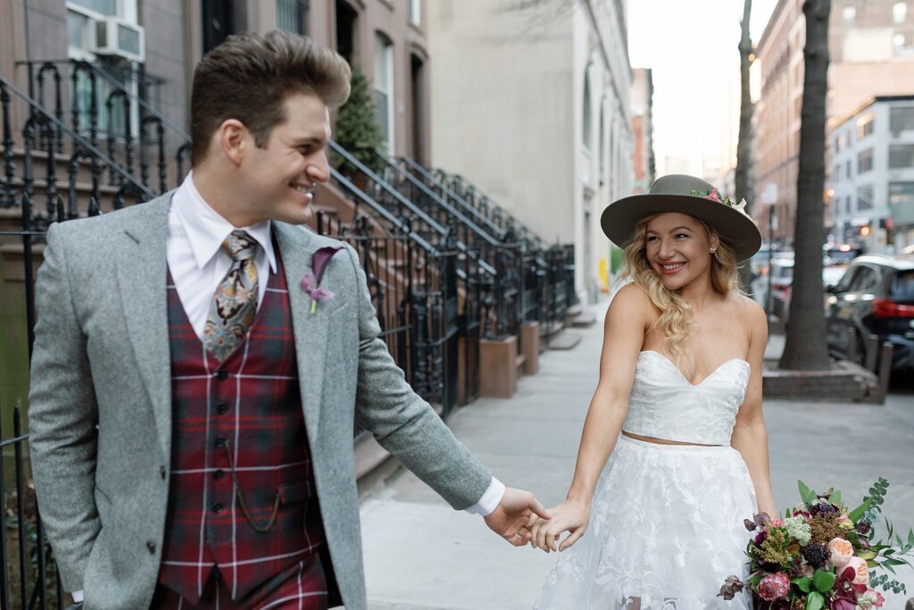 Styled Elopement in NYC with Hayley Paige