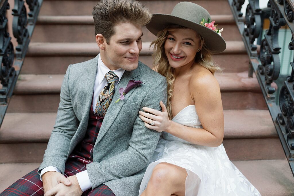 Styled Elopement in NYC with Hayley Paige