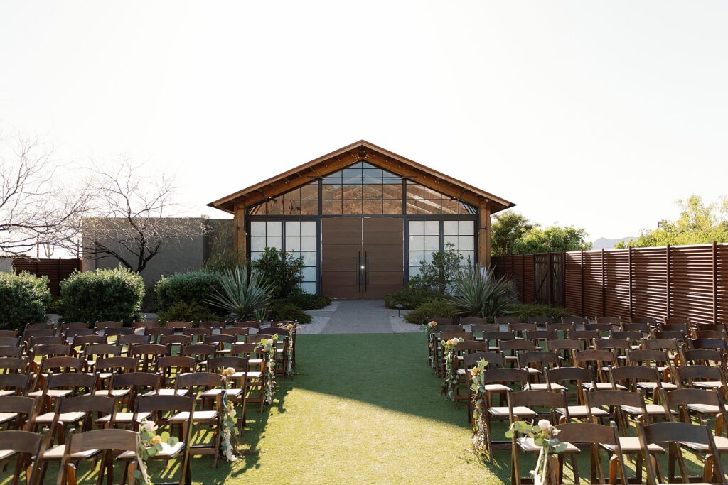 wedding ceremony and reception at the paseo in apache junction