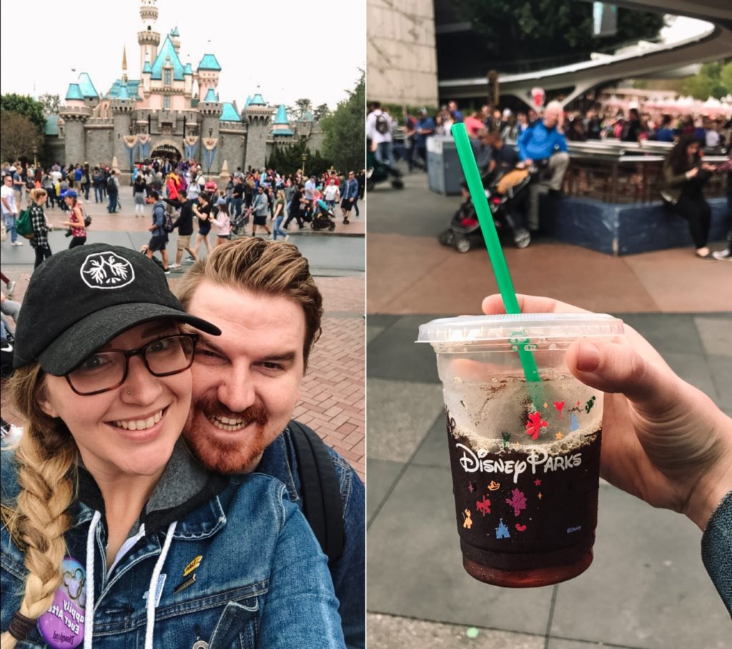 Mike and Suzy at Disneyland