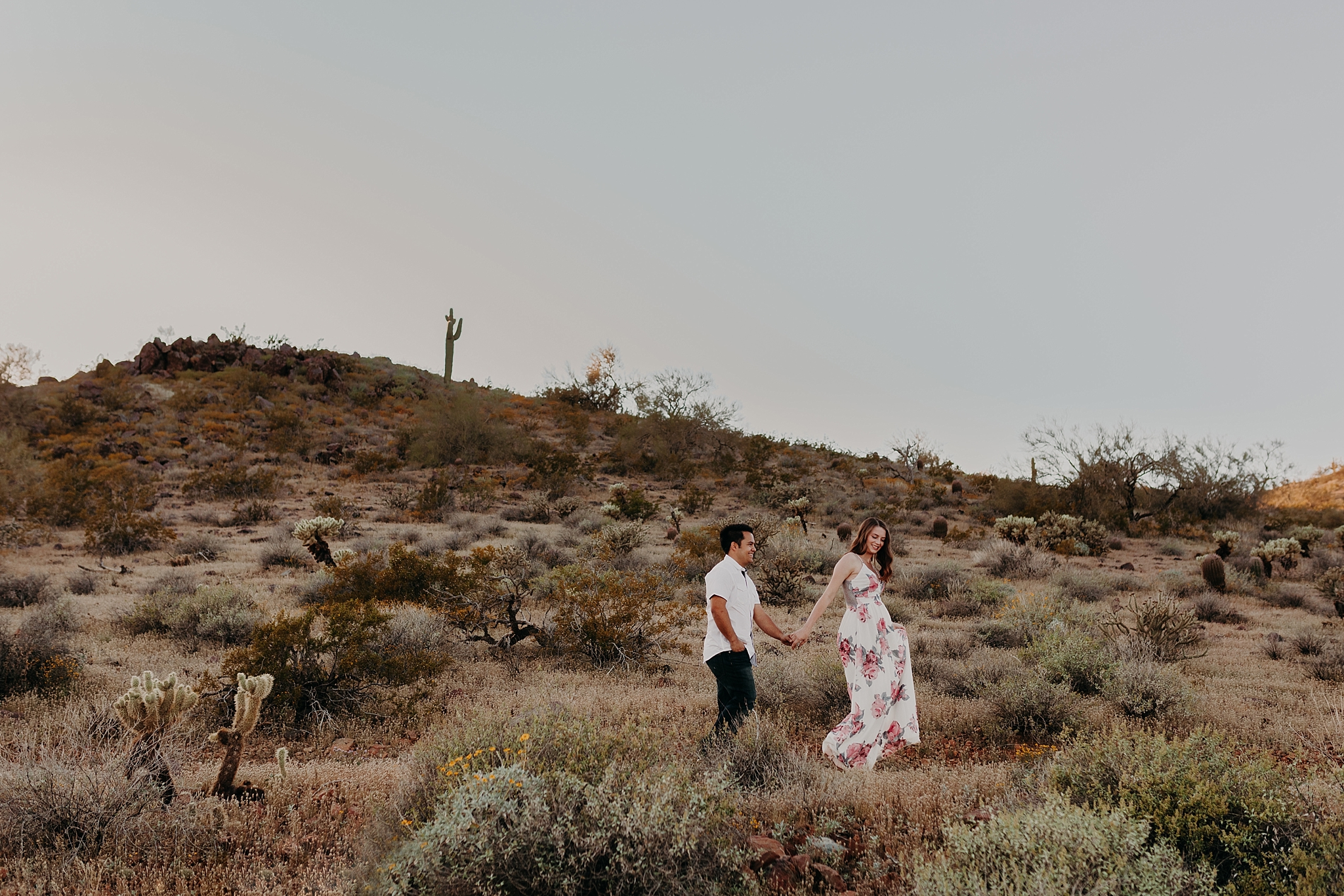 Apache Wash Trail Maternity Photos Bailey and Jennifer