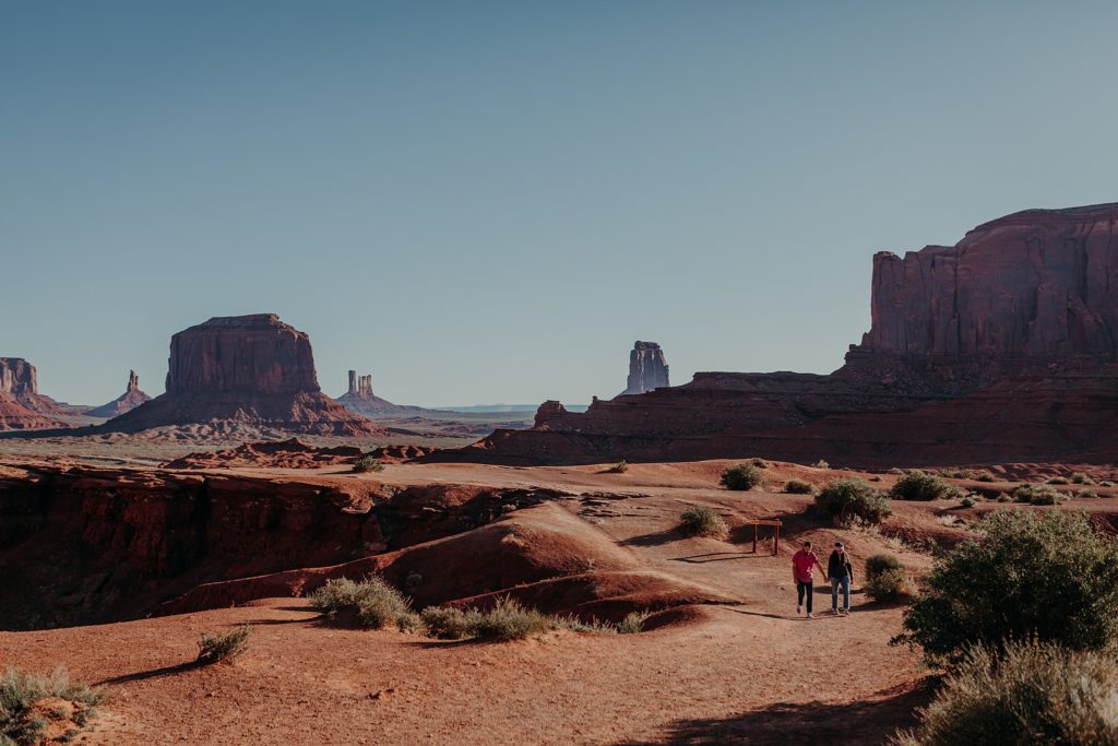 Sunrise Proposal at Monument Valley

