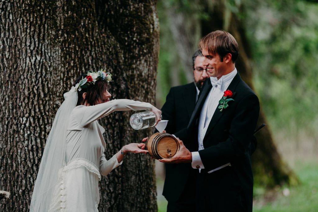 Forest Wedding in Eugene Oregon