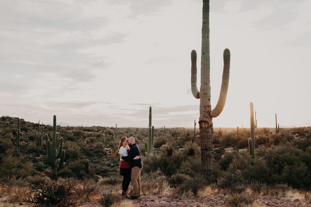 Anniversary Photos in the Superstition Mountains