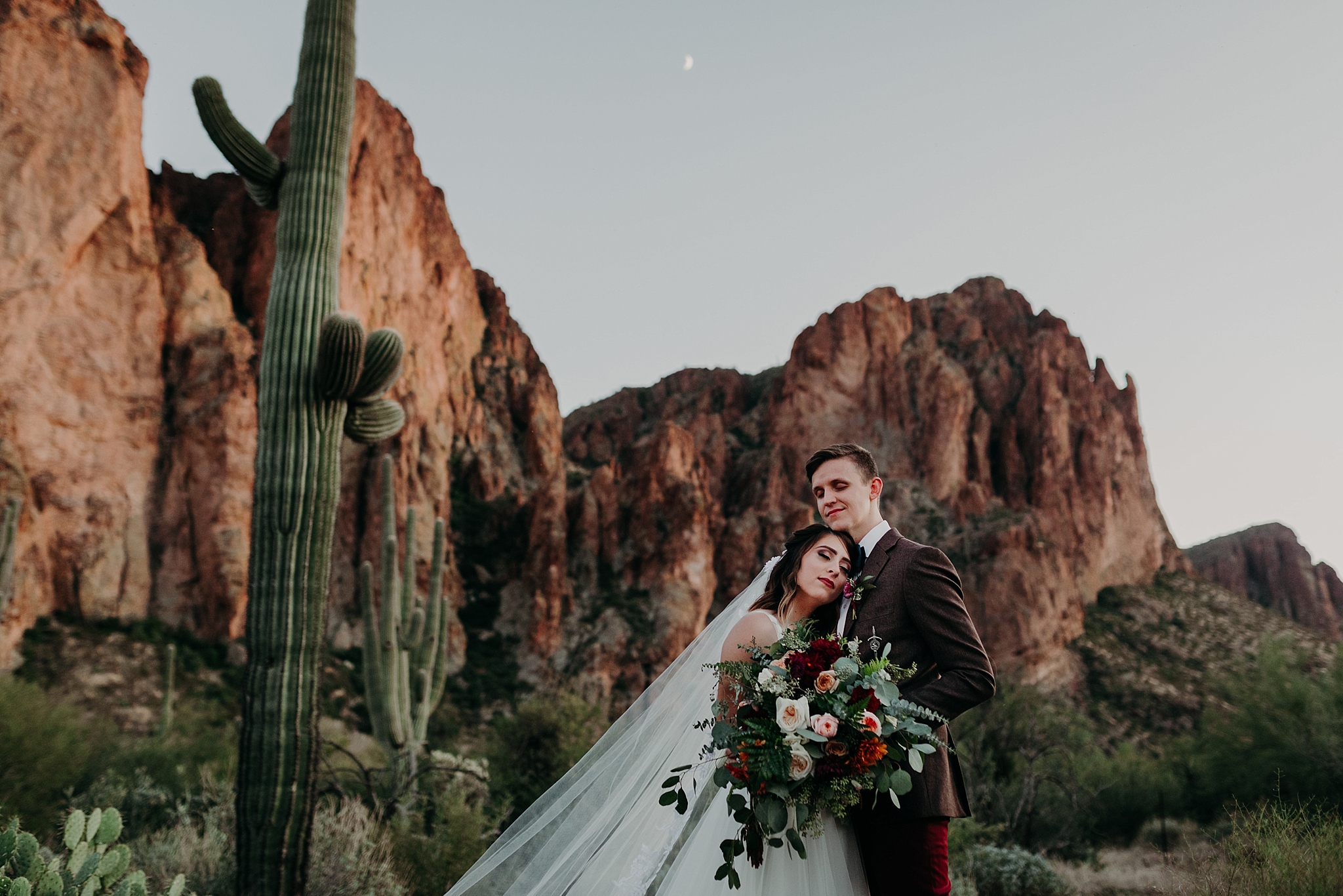 Saguaro Lake Guest Ranch Winter Wedding