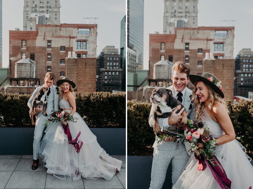 Styled Elopement in NYC with Hayley Paige and Conrad Louis