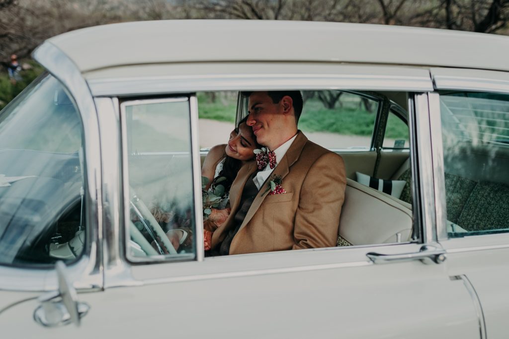Classic Car Wedding Photos