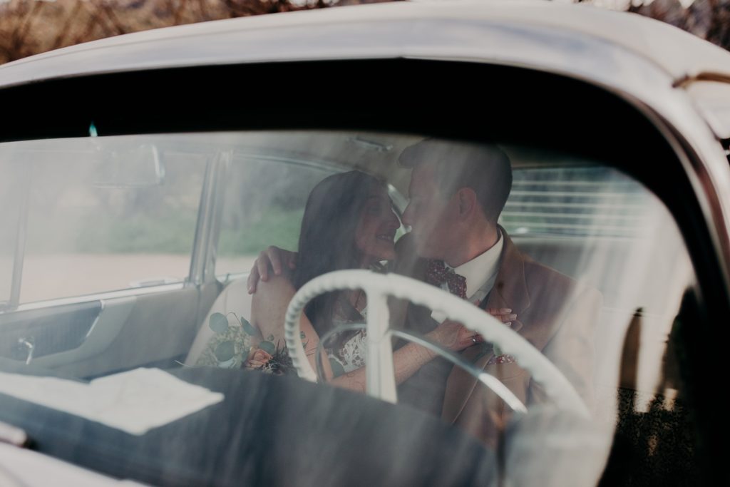 Classic Car Wedding Photos