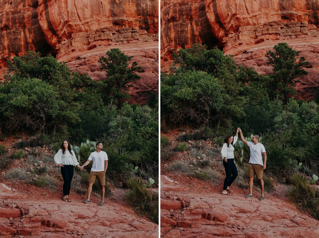 Red Rock Engagement Photos