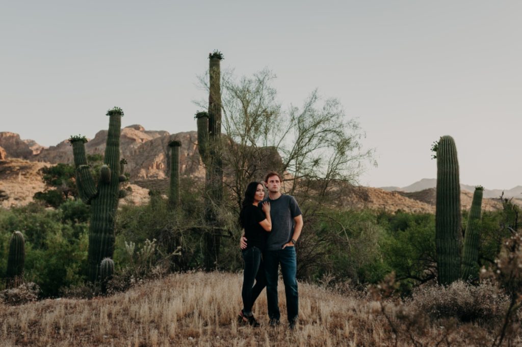 Saguaro Lake Engagement Photos with Justin and Jennifer 