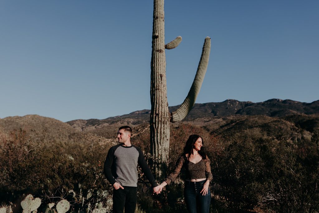 Saguaro National Park with Justin and Molly