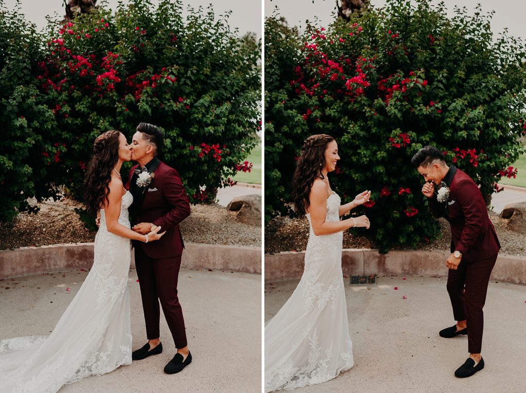 Wedding at Ocotillo Oasis