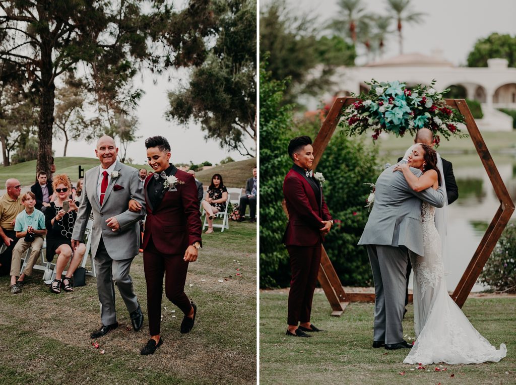 Wedding at Ocotillo Oasis