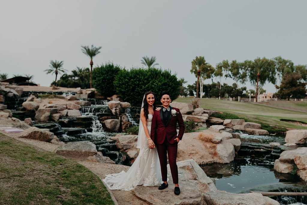 Wedding at Ocotillo Oasis