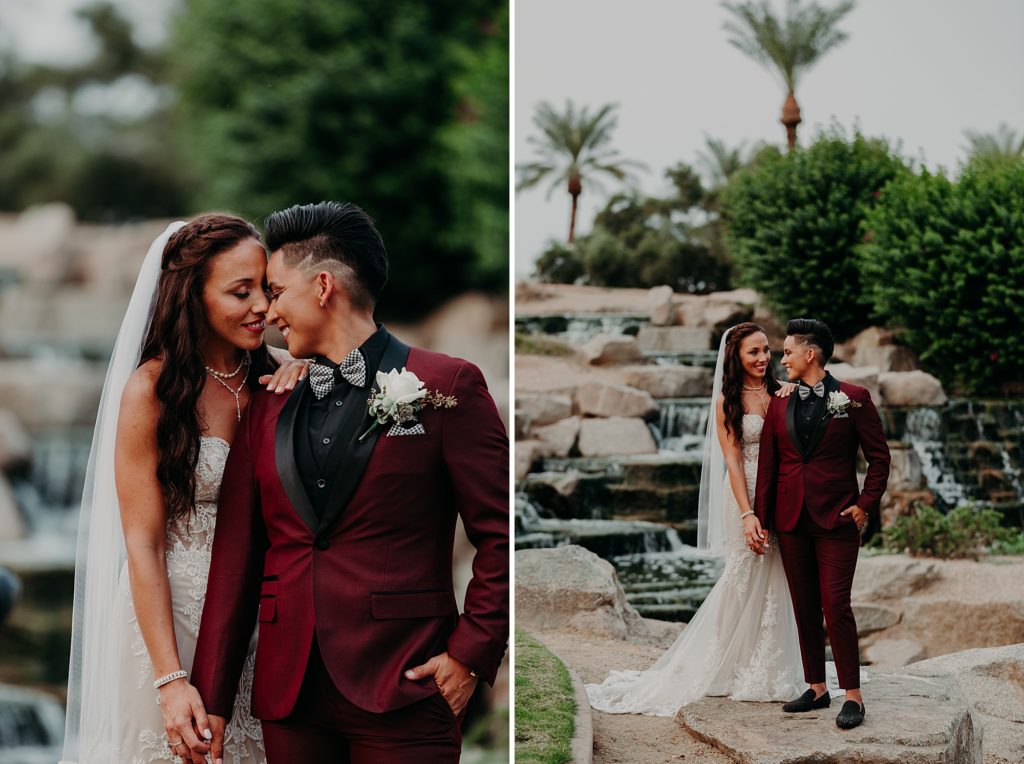 Wedding at Ocotillo Oasis