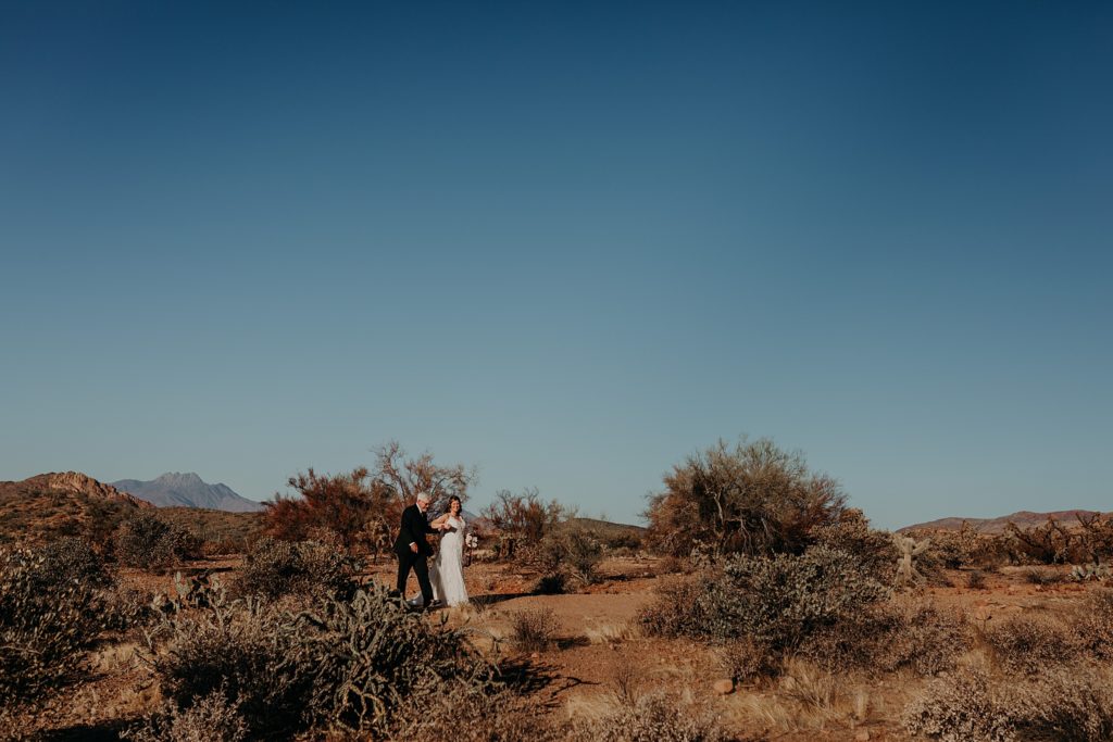 Superstition Mountain Desert Wedding
