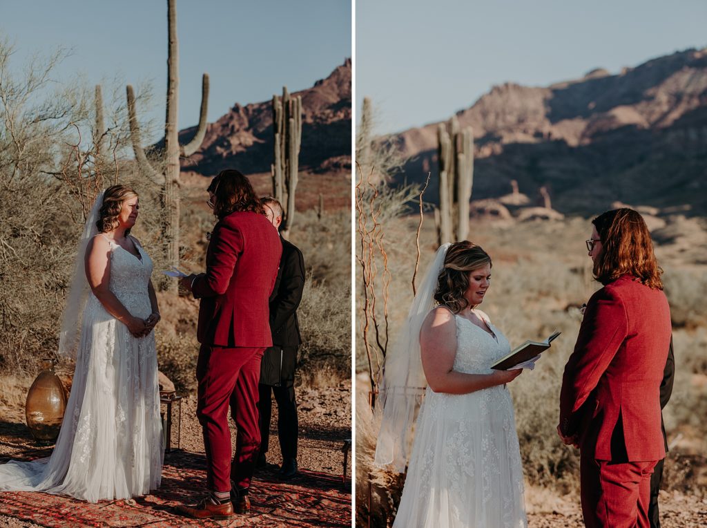 Superstition Mountain Desert Wedding
