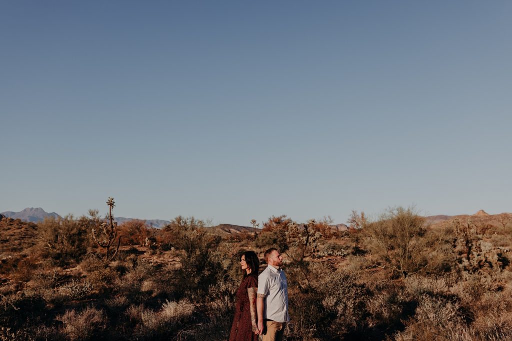 Desert Engagement Photos with Jon and Tiffany
