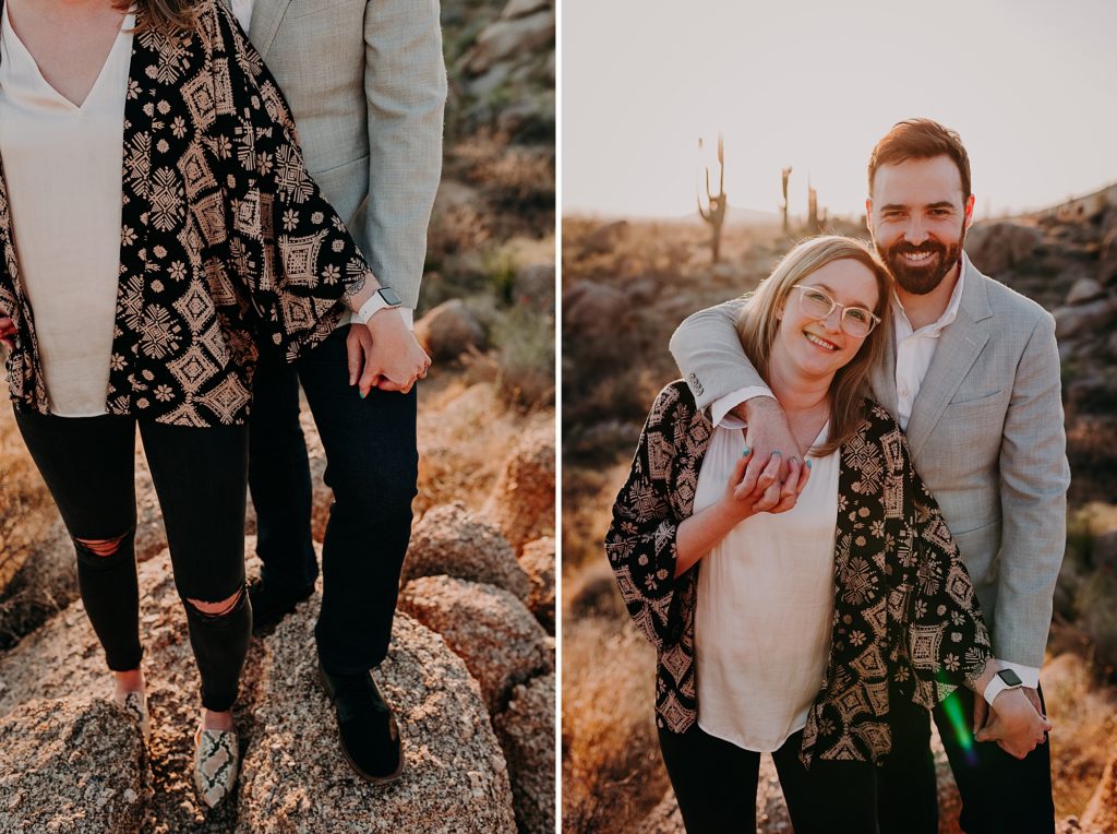 Scottsdale Engagement Session with John and Sue