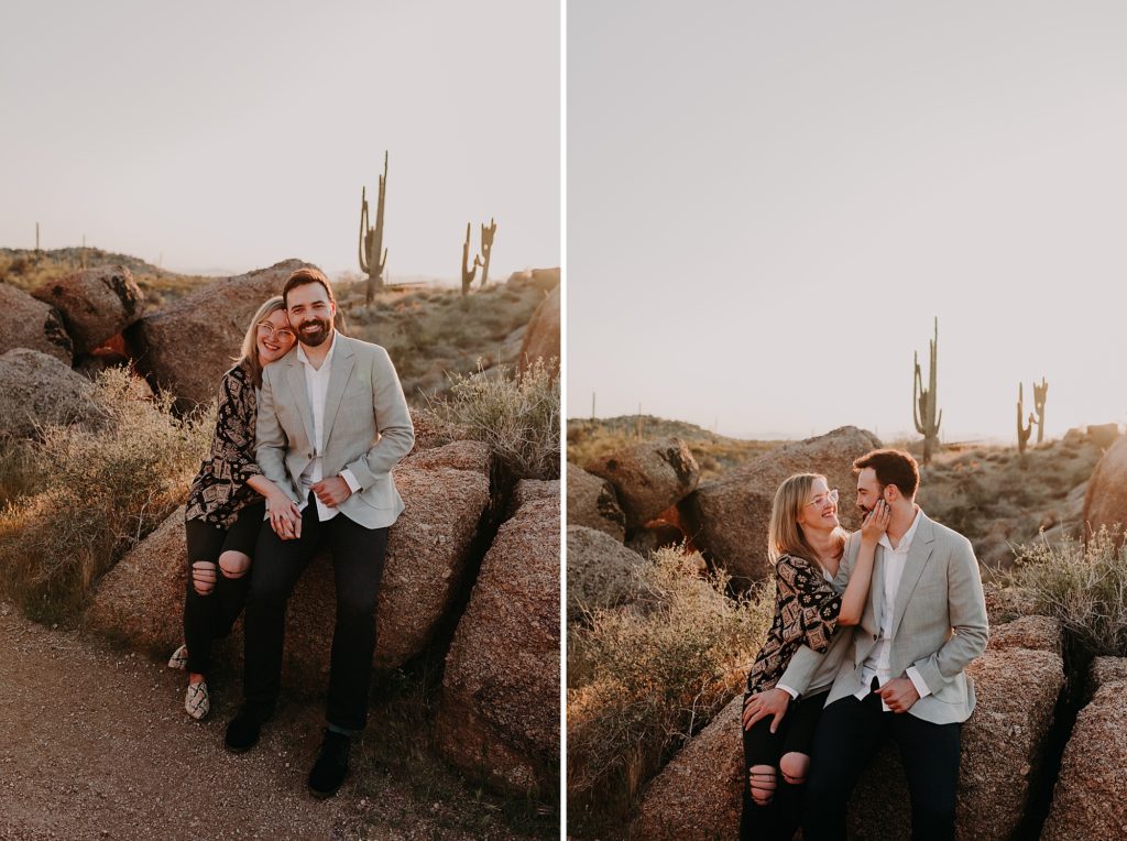 Scottsdale Engagement Session with John and Sue
