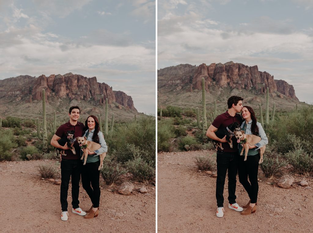 Engagement Photos in the Superstitions
