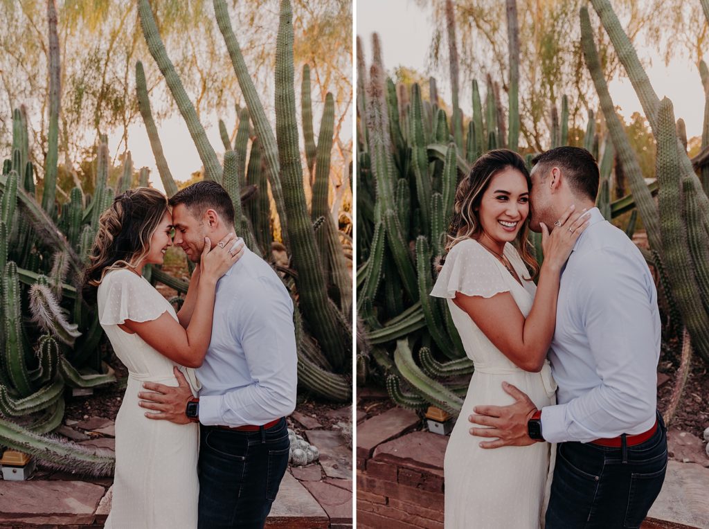Engagement Session at the Botanical Gardens