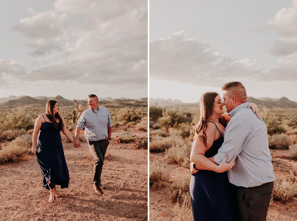 Engagement Session at the Superstition Mountains