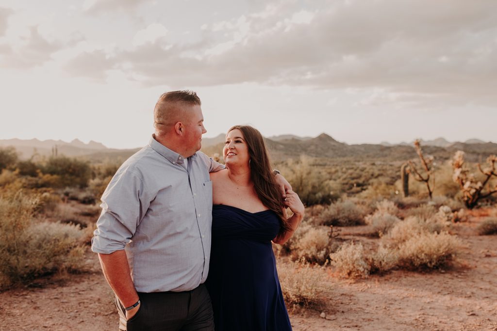 Engagement Session at the Superstition Mountains