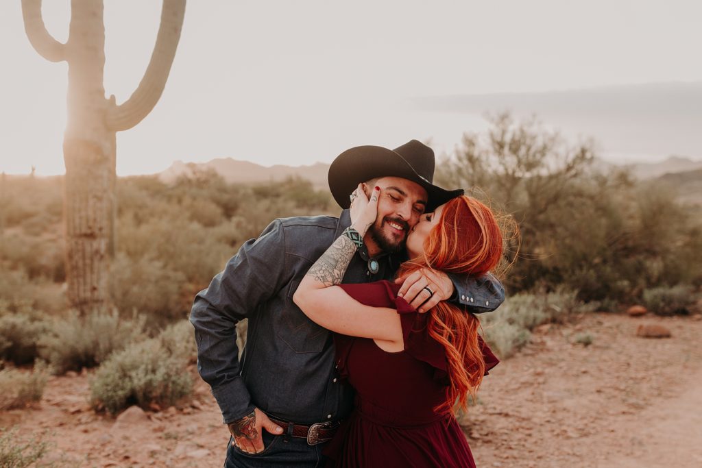 Morgan and Dylan's Desert Engagement Session