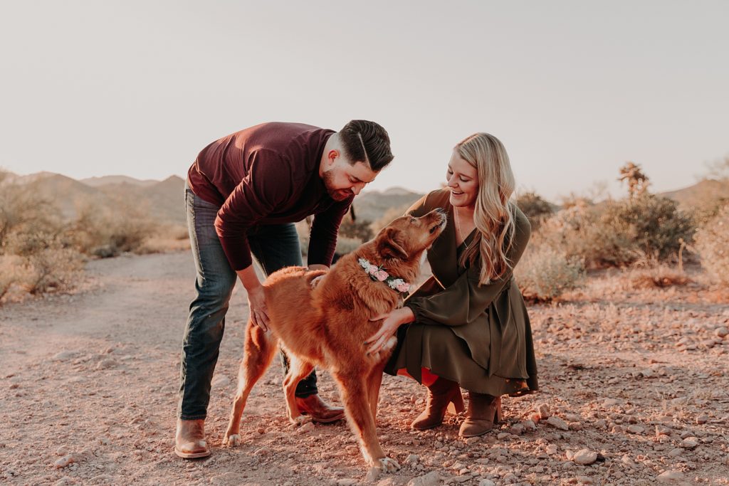Puppy Love Engagement Session with Emily and Brenden