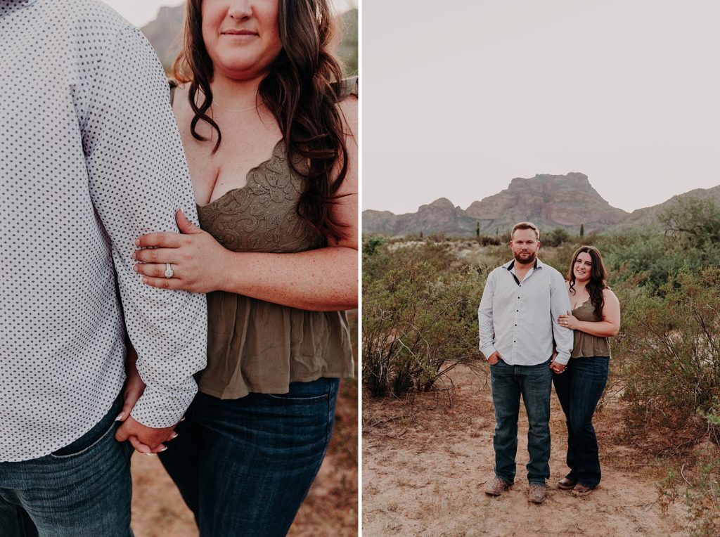 Wesley and Brittany's Coon Bluff Engagement Session