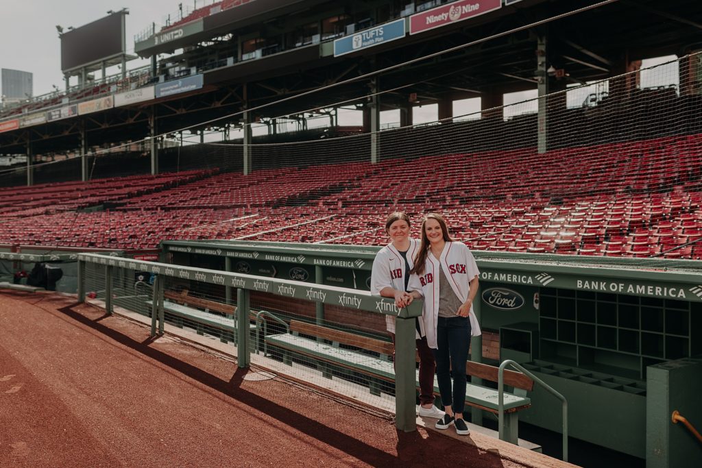 Molly and Leanda's Fenway Engagement Session