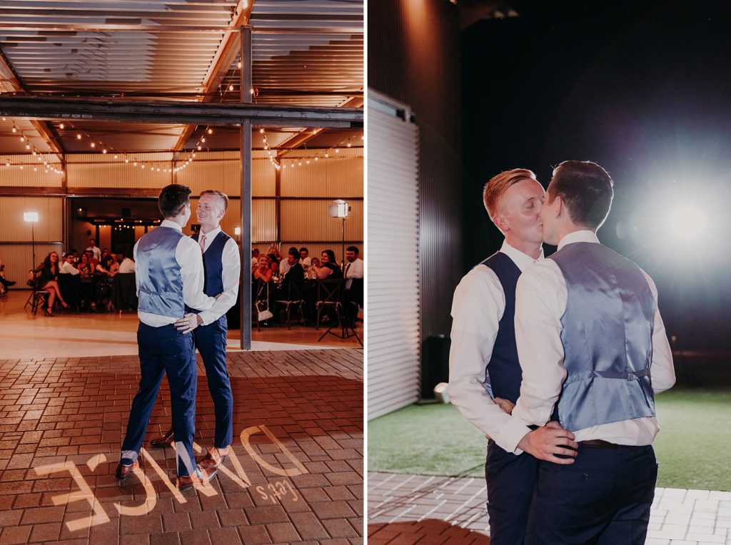 Michael and Zachary's Desert Wedding at The Willow