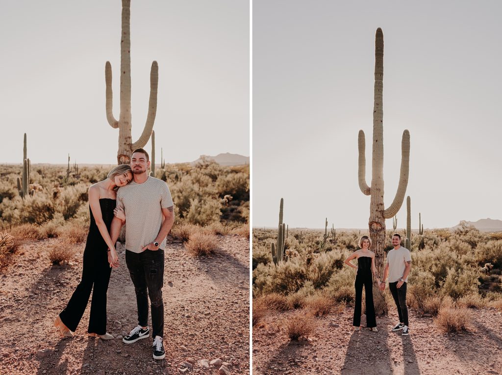 John and Sophie in the Superstition Mountains