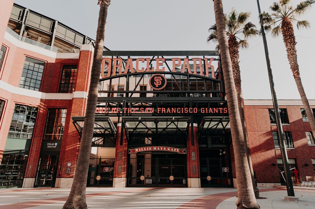 Entrance to Oracle Park