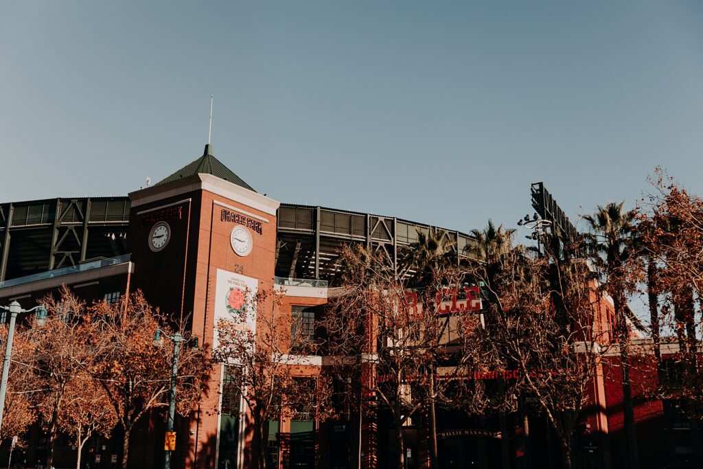 Exterior Photo of Oracle Park in San Francisco